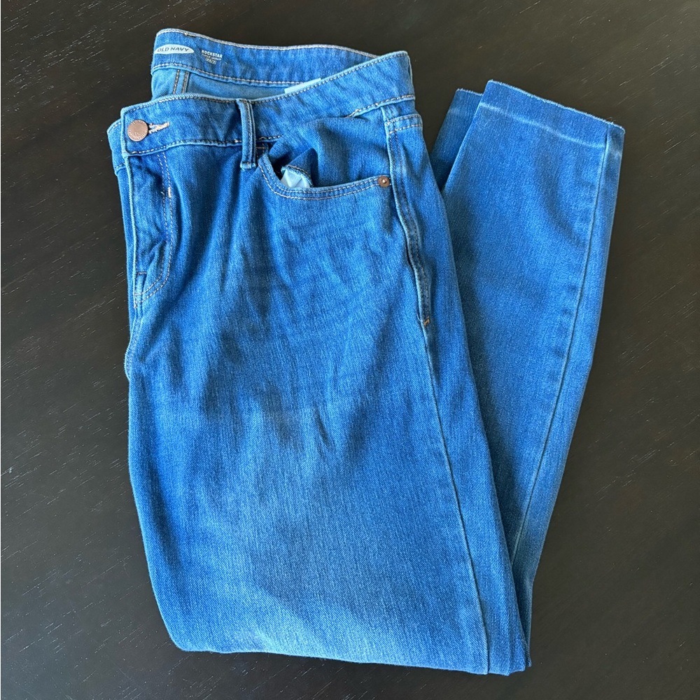 Rockstar Super Skinny 24/7 Jeans - Light/Medium Wash